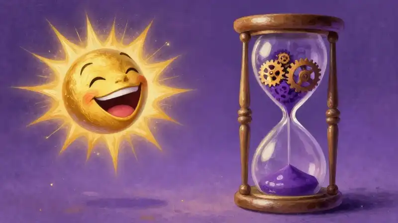 Satire and sincerity merging in a whimsical magical moment